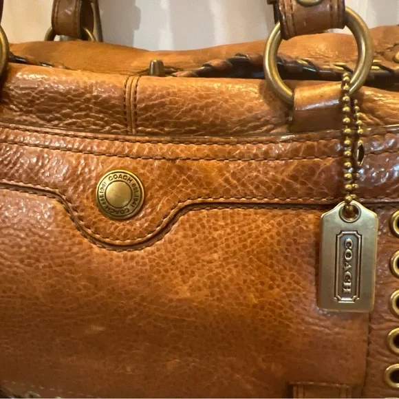 Rare Vintage Coach Leather Chelsea Abbey Satchel C0793-10972 - Picture 5 of 11